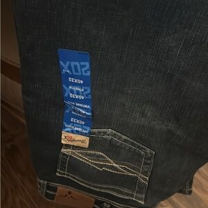 Wrangler Dark Blue Bootcut Jeans
